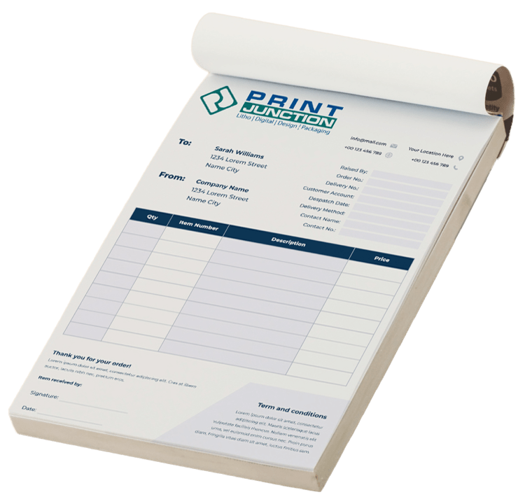 Johannesburg NCR books & pads printing specialist
